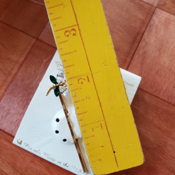 Austrian Crystal Handset Bobby Pins Lot of 2 - Picture 8 of 12